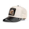Šiltovka GOORIN BROS. Leather Skull beige