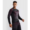 Pánský rashguard - funkční tričko Venum G-Fit Air - dlouhé rukávy - Deep Black/Fire Red Velikost: M