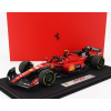 Bbr-models Ferrari F1 Sf-23 Team Scuderia Ferrari N 55 Belgium Spa Gp 2023 Carlos Sainz - Con Vetrina - s vitrínou 1:18 červená čierna