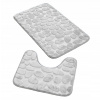 Kúpelňová predložka - AG491C KÚPEĽŇOVÁ PODLOŽKA x2 SOFT SET 50x80 (Kúpelňová predložka - AG491C KÚPEĽŇOVÁ PODLOŽKA x2 SOFT SET 50x80)