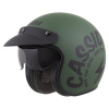 Cassida Moto přilba Oxygen Gear 2.0 zelená matná/černá (Velikost: L (59-60))