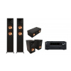 Onkyo + Klipsch Onkyo TX-NR6100 + Klipsch RP-5000F II 5.0 Farba: Ebony