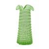 Váza 28cm - Hobnail - Ananás - uránová zeleň