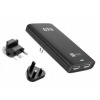 ER POWER Dual Travel Slim Charge 67 W GaN – 2x USB-C PD/PPS – čierna