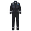 PORTWEST MODAFLAME WX3 FR503 / Nehorľavá reflexná kombinéza, stretch - čierna S