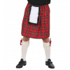 OBLEČENIE ŠKÓTSKA SUKŇA ŠKÓTSKA KOCKOVANÁ KILT KOSTÝM KARNEVAL M