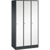 INTRO oceľová šatníková skriňa ,šírka 920 mm, 3 boxy C+P