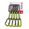 Expresná sada Ocún Falcon QD PA 16mm 10cm 5-pack zelená