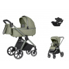 CARRELLO Omega Deluxe + Cybex Aton B2 i-Size tropical green 2025