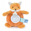 Plyšová líška so svetlom Fox Nightlight Unicef Collection Doudou et Compagnie v darčekovom balení oranžová 15 cm od 0 mes DC3992