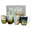 Duo Porcelánový hrnček Monet 350 ml sada 4ks