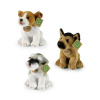 Rappa Plyšový pes jack russell bradáč nemecký ovčiak 20 cm ECO-FRIENDLY