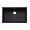 Blanco Subline 700 Silgranitový drez, 73x46 cm, čierna 527802