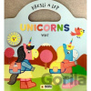 Sun Kresli a lep Unicorns Výlet