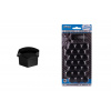 AMIO Sada krytiek pre skrutky kolies 19mm čierne - G21305