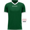 Givova Futbalový dres Revolution Interlock zeleno biela MAC04 1303