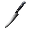IZMAEL Damaškový kuchynský nôž Big Chef/Čierna 19.5 cm