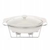 Ohrievač jedla - Tepelne odolná misa s ohrievačom, oválna 3,3 l (Ohrievač jedla - Tepelne odolná misa s ohrievačom, oválna 3,3 l)