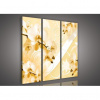 Obraz na plátne viacdielny - OB3188 - Zlatá orchidea 90cm x 80cm - S6