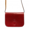 Dámska kožená kabelka Florence 43 bordovej farby 20 x 14 x 7 cm