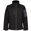 Regatta Pánska softshell bunda TRA674 Čierna 3XL