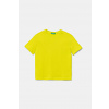 Detské bavlnené tričko United Colors of Benetton zelená farba, s potlačou, 3I1XG10JM 3I1XG10JM.P.Seasonal 104