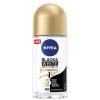 Nivea Invisible Black & White Silky Smooth guličkový antiperspirant dezodorant roll-on pre ženy 50 ml