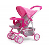 Kočík pre bábiky Kate Prestige ružový