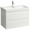 Laufen Meda skrinka 78.4x44.8x51.5 cm závesná kúpeľňová skrinka pod umývadlo biela H4216120112601