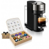 Kávovar na kapsule NESPRESSO KRUPS Vertuo Next Deluxe Dark Chrome XN910C10 (XN910C10)
