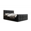 Čalúnená posteľ boxspring HATAN - monolith 97 / 160x200
