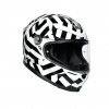 AGV K6 E2205 MULTI - SECRET BLACK/WHITE Velkosť: L