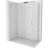 Mexen Omega sprchová kabína, posuvné dvere 140 x 70 cm, transparentnéné, chrómová - 825-140-070-01-00