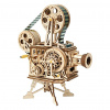 Robotime 3D drevené mechanické puzzle Vitascope filmový projektor 183 ks (Robotime 3D drevené mechanické puzzle Vitascope filmový projektor 183 ks)
