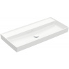 Villeroy & Boch COLLARO - Umývadlo na skrinku 1000x470x160 mm, bez prepadu, biela Alpin CeramicPlus 4A33A3R1