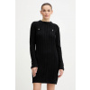 Šaty s prímesou vlny Guess ELSA W5BK46.Z1192 čierna L