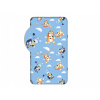 Jerry Fabrics Prostěradlo Bluey 004 90x200x25 cm