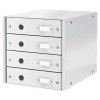 Leitz Click&Store box 4 zásuvky biely