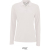 SOL´S PERFECT LSL / Dámska polokošeľa s dlhým rukávom - white M