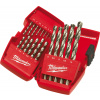 MILWAUKEE Sada vrtákov Thunderweb (1– 10 mm) 19 ks 4932352374