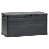 TOOMAX WOODYS zahradní plastový úložný box 280 L - grafit Z0164R0--4100