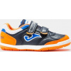 Joma Detské halovky TOP FLEX JR 2053 NAVY-ORANGE VELCRO INDOOR Veľkosť: 27