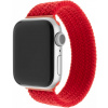 Fixed Nylon strap elastický nylonový remienok pre Apple Watch 42/44/45/49mm, veľkosť XL, červený FIXENST-434-XL-RD