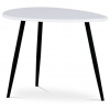 Autronic Odkladací stolík 60x40cm, mdf, biela, AF-3011 WT