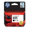 HP 655 Black Ink Cart, 14 ml, CZ109AE (550 pages)