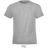 SOL's Collection Tričko Regent Fit Kids, krátký rukáv, dětské COT25118307788-grey melang 12 roků Melír šedá