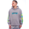 Mikina Rip N Dip - Skull And Bones Hoodie Charcoal velikost XL