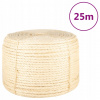Šnúra, sisal 100 %, 12 mm, 25 m