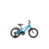 CTM FOXY 16 detský bicykel, matná modrá / čierna Rám: 7,5