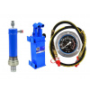 Hydraulické čerpadlo, valec, manometer, súprava pre dielenský lis 20t GEKO
